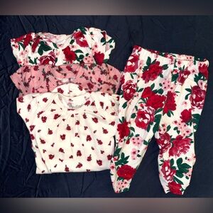 Cute outfit! Pants & 3 onsies